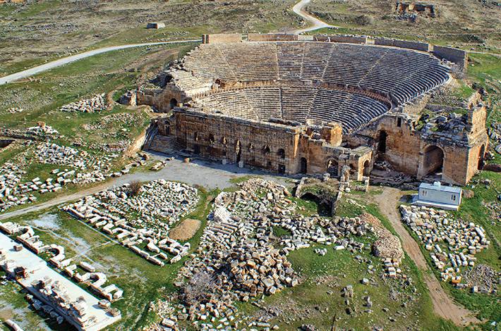Denizli Hierapolis Arkeoloji Müzesi Hierapolis Kazıları Pamukkale Antik Roma Hamamı Hierapolis Antik Kenti Gymnasium