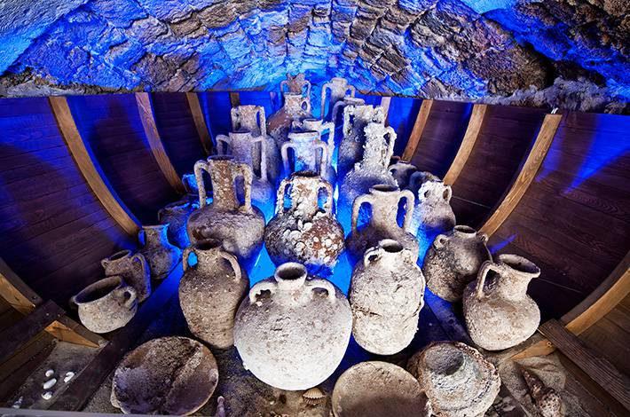 Muğla Marmaris Müzesi Helenistik dönem deniz ticareti deniz aşırı ticaret amphora gemi antik gemi